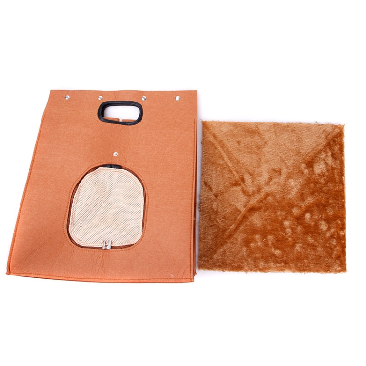 Portable Removable Washable Folding Cat Litter Dog Felt Carrier Bag