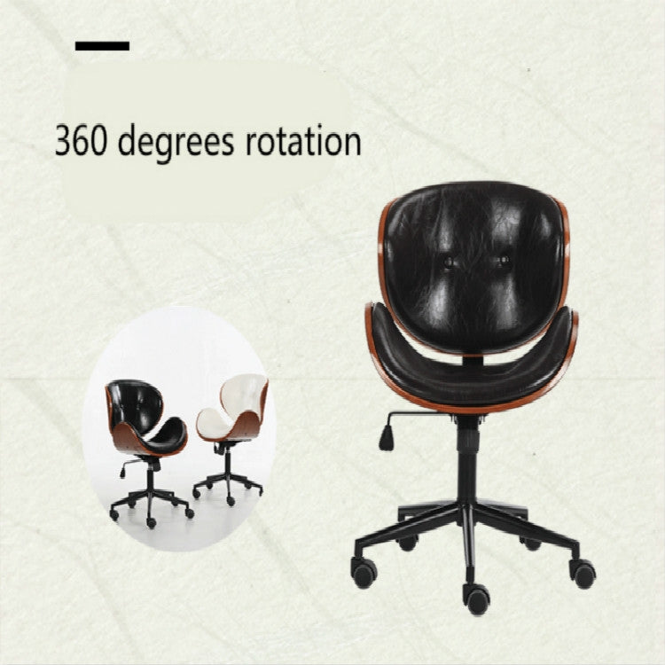 Solid Wood Vintage Chair Household Living Room Chair Bar Chair Lifted and Rotation Simple Swivel Chair Multifunction Chair