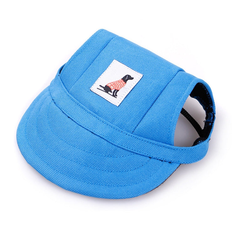 Pet Accessories Adjustment Buckle Baseball Cap, Size: M
