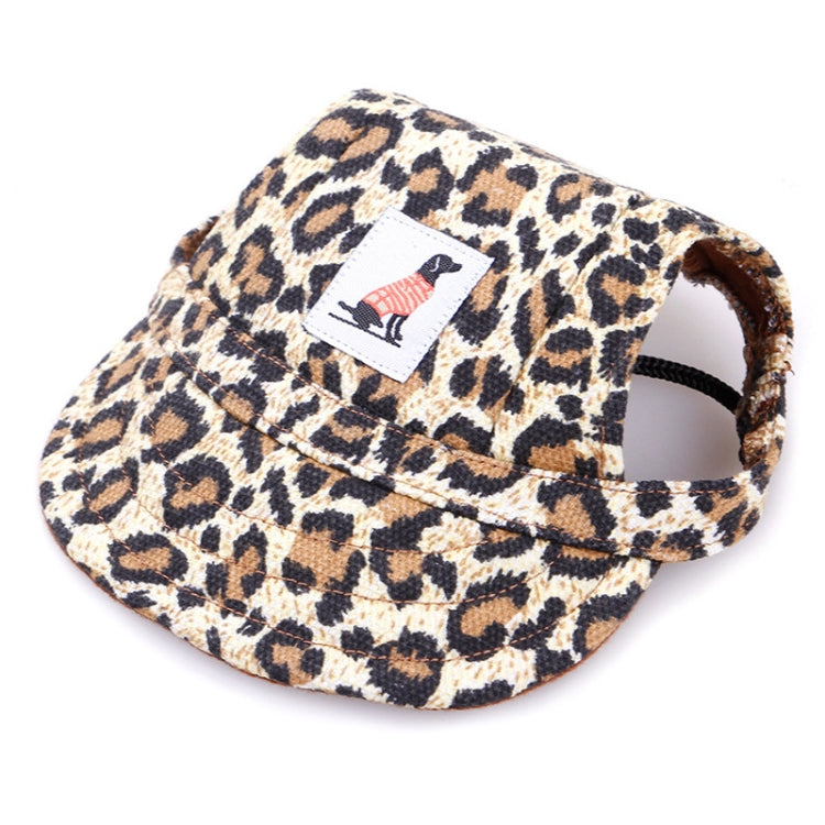 Pet Accessories Adjustment Buckle Baseball Cap, Size: M