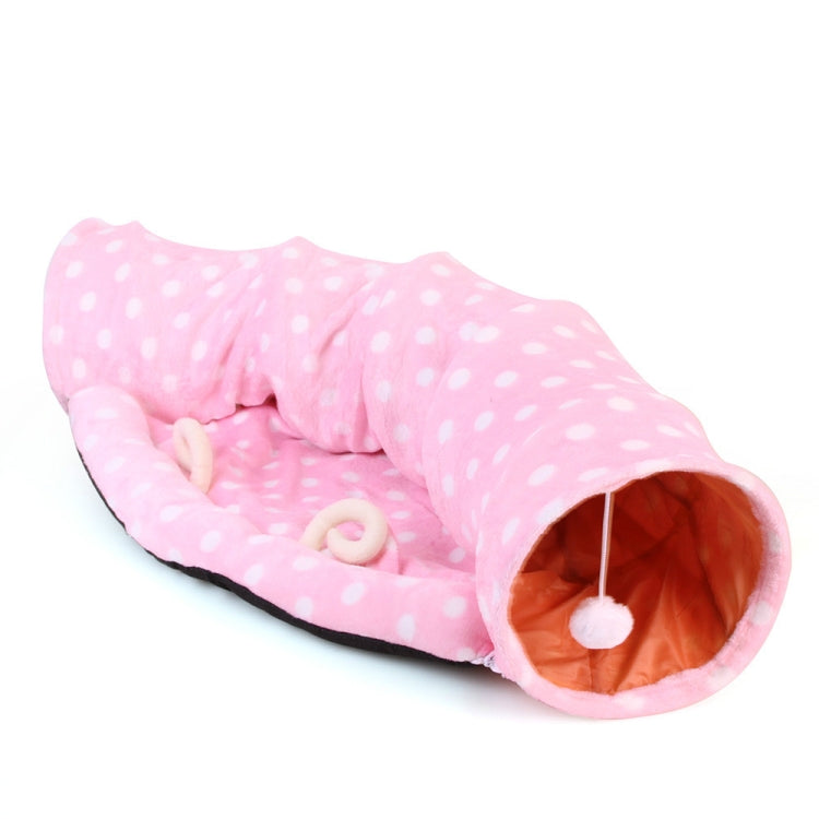 Folding Storage Cat Channel Puzzle Cat Toy Tunnel, Specification: Semicircle