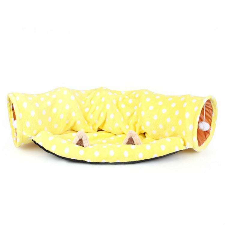 Folding Storage Cat Channel Puzzle Cat Toy Tunnel, Specification: Semicircle