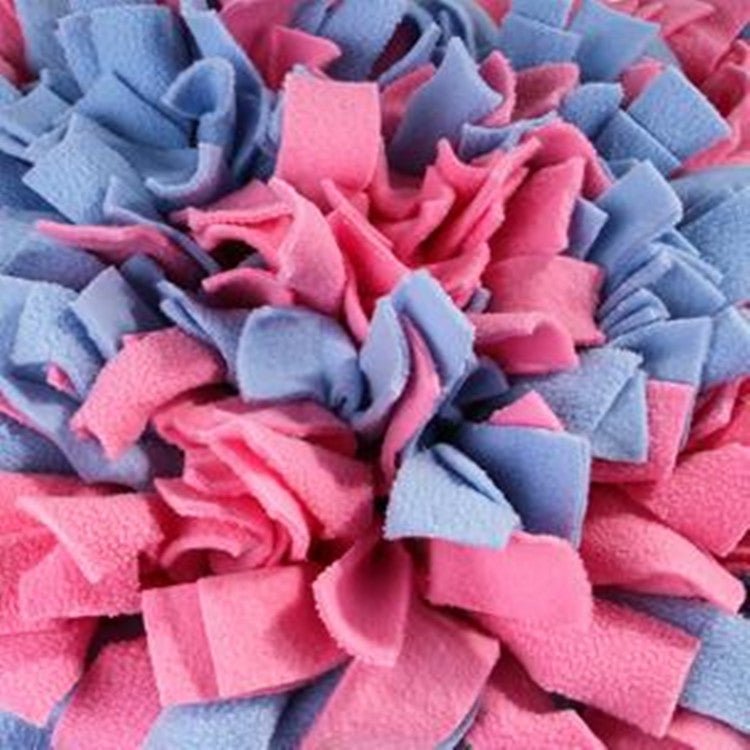 Biting Puzzle Dog Cat Foraging Toy Pet Sniffing Mat Slow Food Puzzle Training Blanket