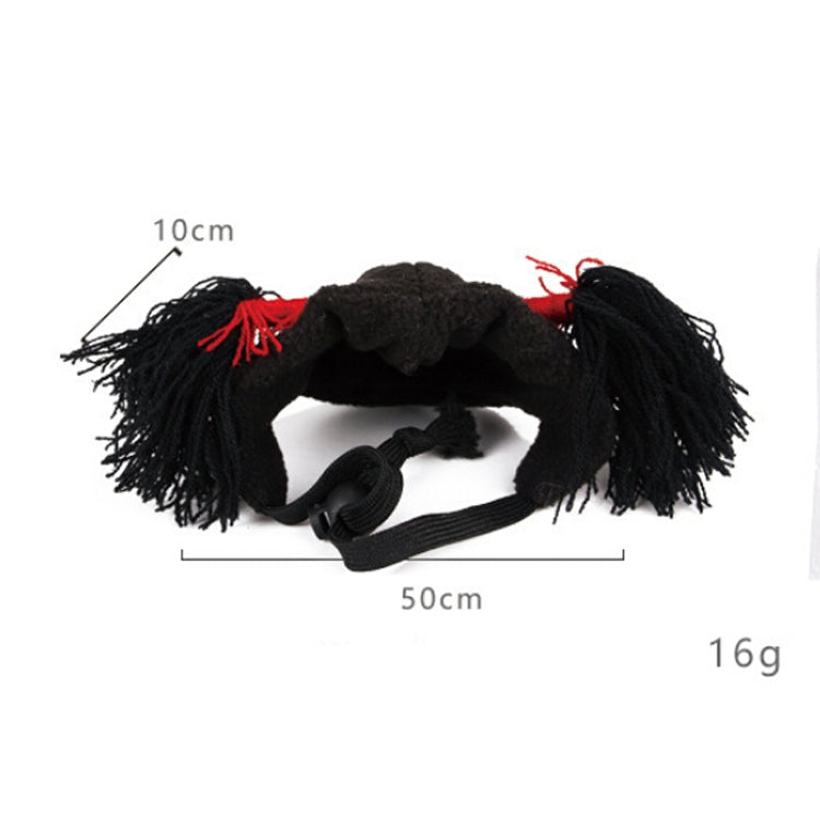 2 PCS Creative Cat Dog Halloween Funny Headband Hooded Hat Pet Headdress
