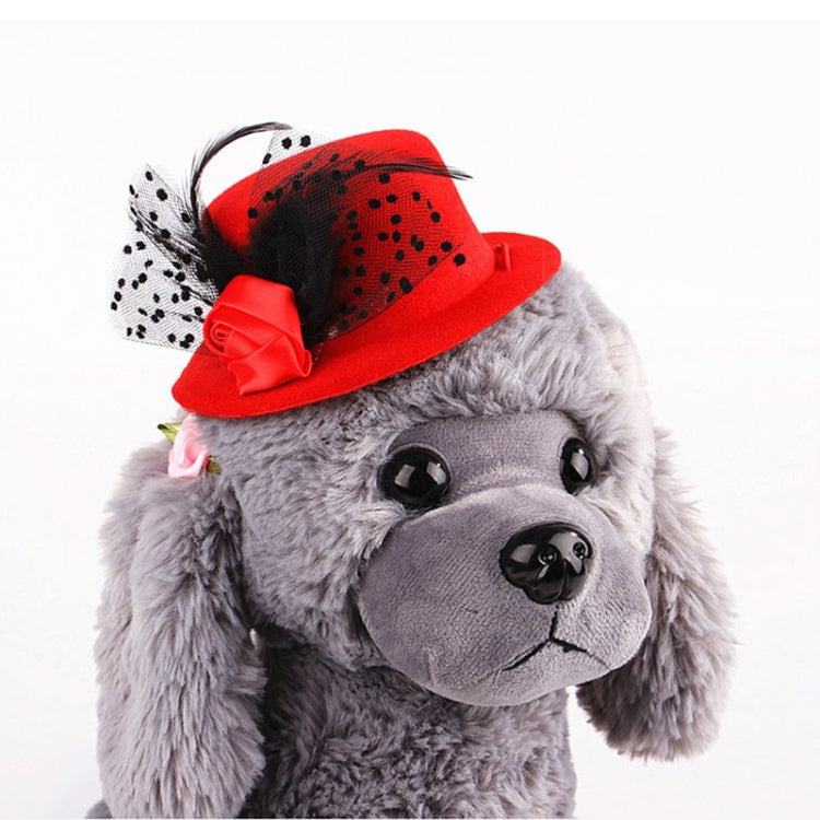 Pet European Gentleman Hat Pet Headwear Hat