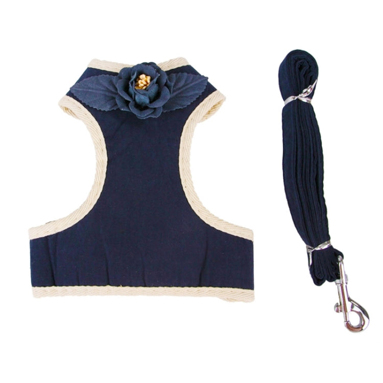 2 PCS Dog Leashes Chest Straps Small Medium Dogs Vest Dog Supplies, Size: M