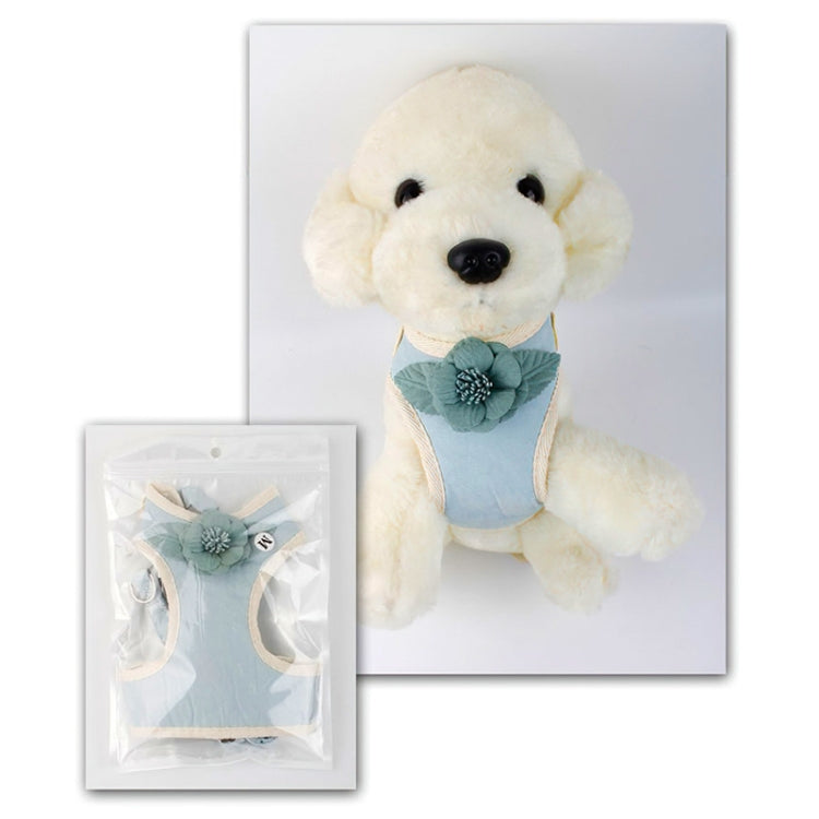 2 PCS Dog Leashes Chest Straps Small Medium Dogs Vest Dog Supplies, Size: M