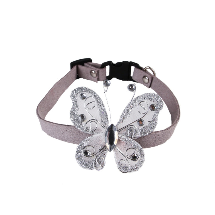 2 PCS Dog Bow Collar Small Dog Teddy Jewelry Collar, Size:M