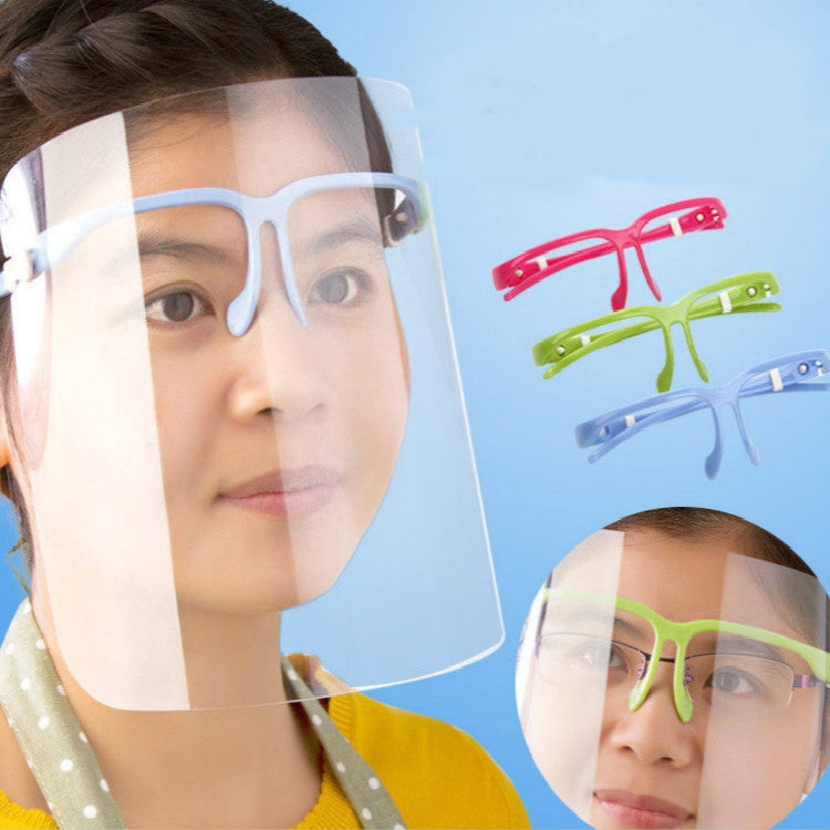 Anti-Saliva Splash Anti-Spitting Anti-Fog Anti-Oil Transparent Face Mask Face Shield