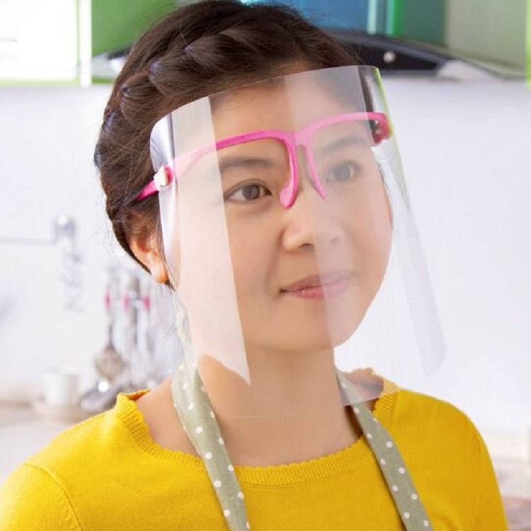 Anti-Saliva Splash Anti-Spitting Anti-Fog Anti-Oil Transparent Face Mask Face Shield