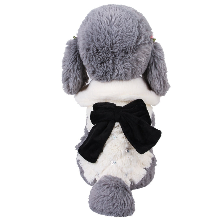 2 PCS Teddy Law Fight Princess Thicken Keep Warm Fashion Clothes for Pets, Size: XL