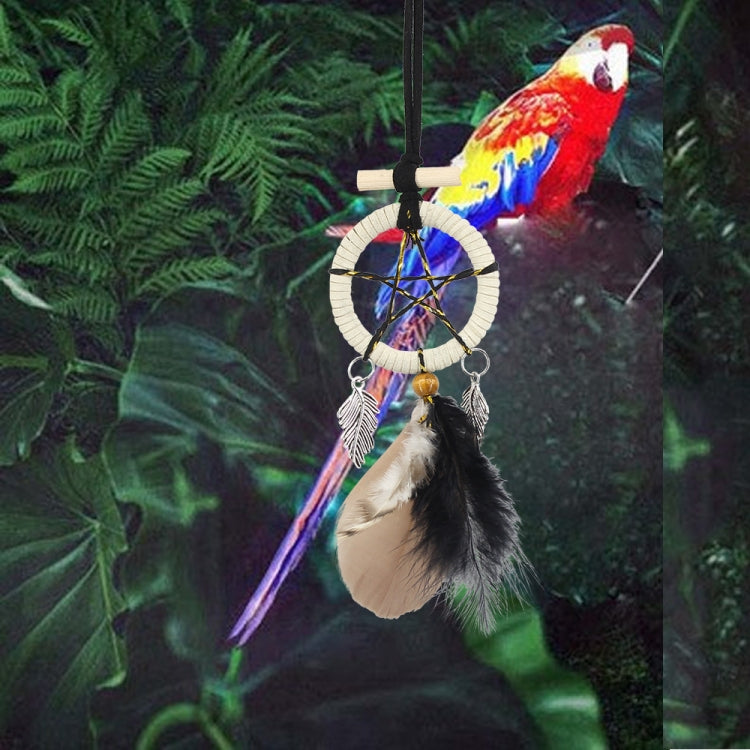 Original Five-pointed Star Feather Dream Catcher