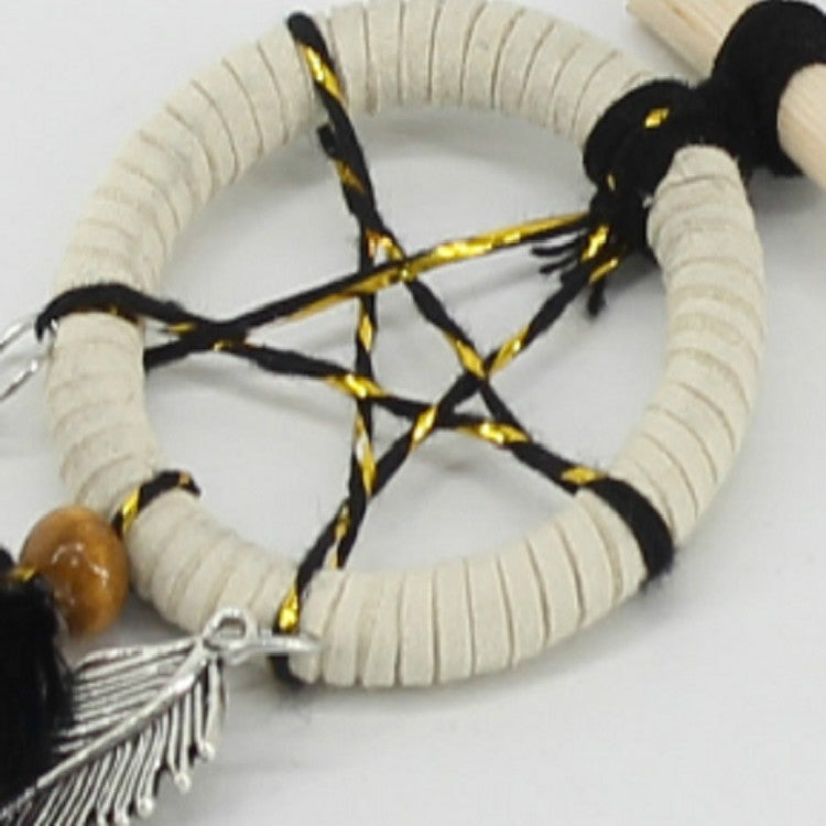 Original Five-pointed Star Feather Dream Catcher