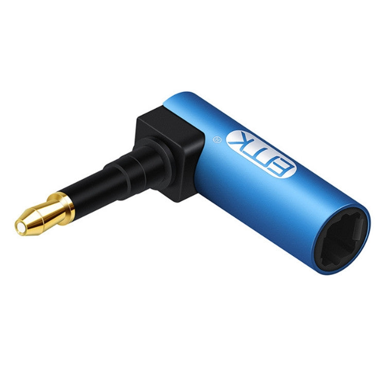 3 PCS EMK Optical Fiber Adapter Audio Adapter Square Port To Round Port Conversion Head