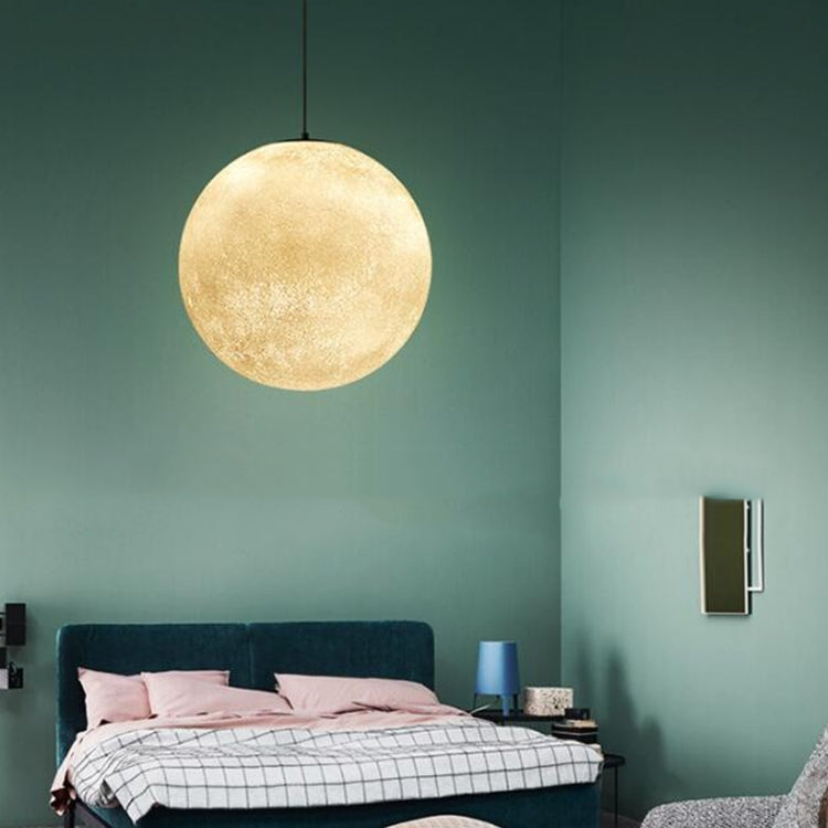 25cm Creative Art Restaurant Moon Chandelier with 5W Three-Color Light LED