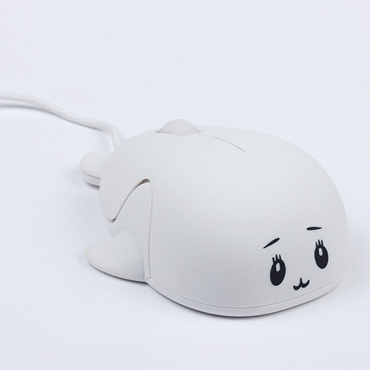 Cute Cartoon Wired Mouse Girl Office Home Laptop Mouse