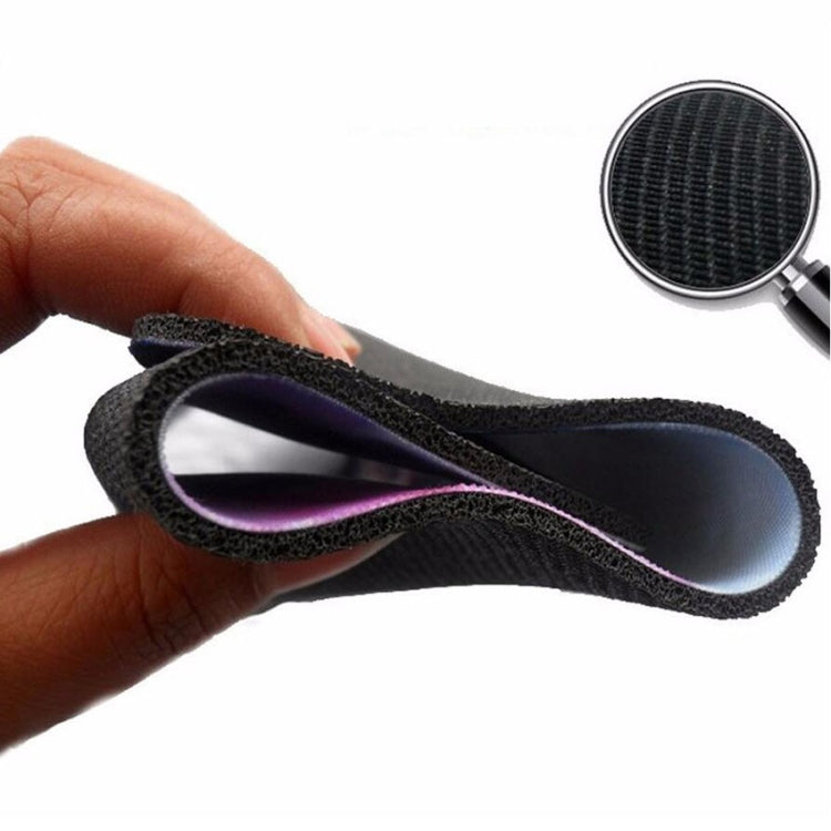 Watercolor Shiny Mermaid Scale Small Round Office Non-slip Mouse Pad, Size:20 × 20cm without Lock