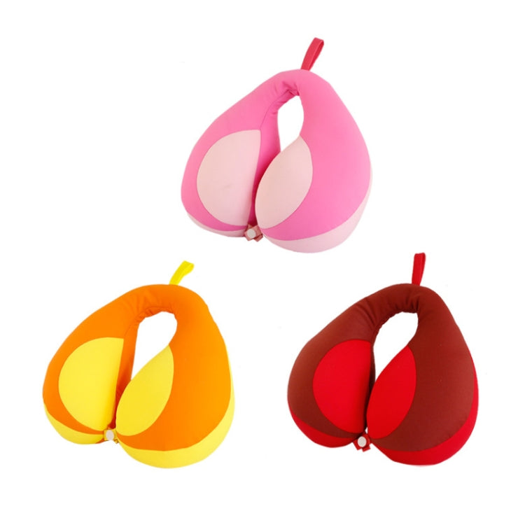 2 PCS Travel Neck Pillow U-Shape For Car Headrest Air Cushion