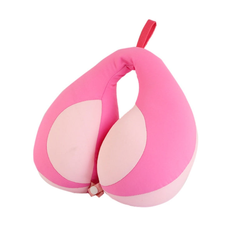 2 PCS Travel Neck Pillow U-Shape For Car Headrest Air Cushion