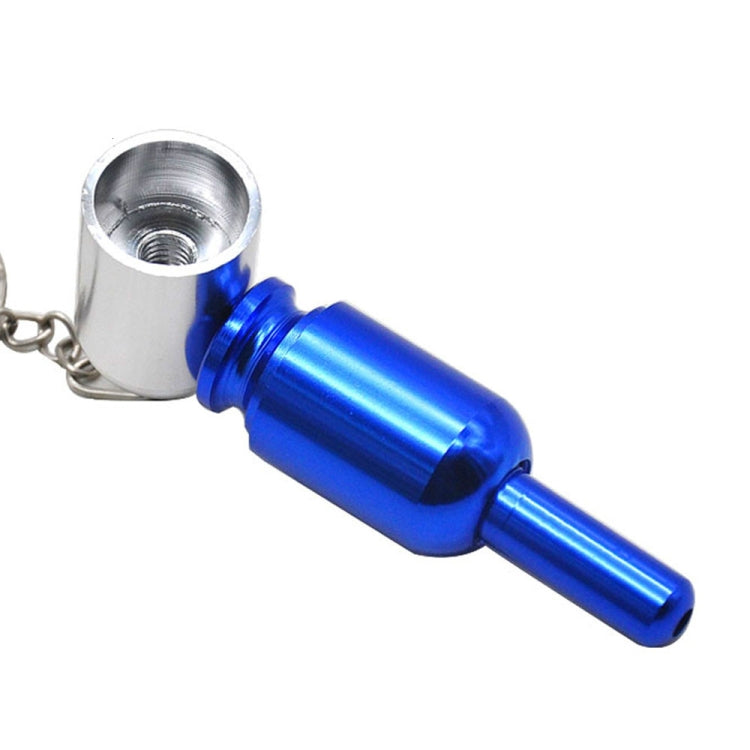 2 PCS Keychain Hidden Detachable Metal Pipe