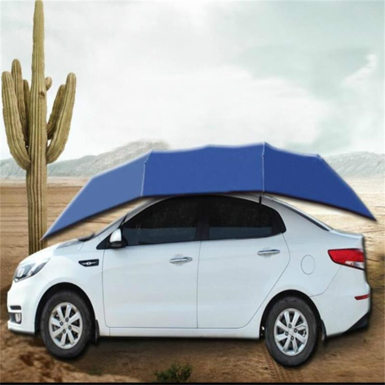 Semi-automatic Awning Tent Car Cover Outdoor Waterproof Folded Portable Car Canopy Cover Anti-UV Car Shelter