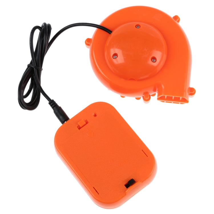 Low Noise Plastic DC Mini Blower Can Be Used for Mascot Head Car Clothing Inflatable(Orange)