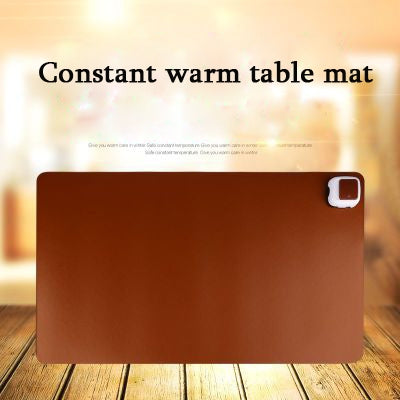 220V Electric Hot Plate Writing Desk Warm Table Mat Blanket Office Mouse Heating Warm Computer Hand Warmer Desktop Heating Plate, Color:Little Monster, CN Plug