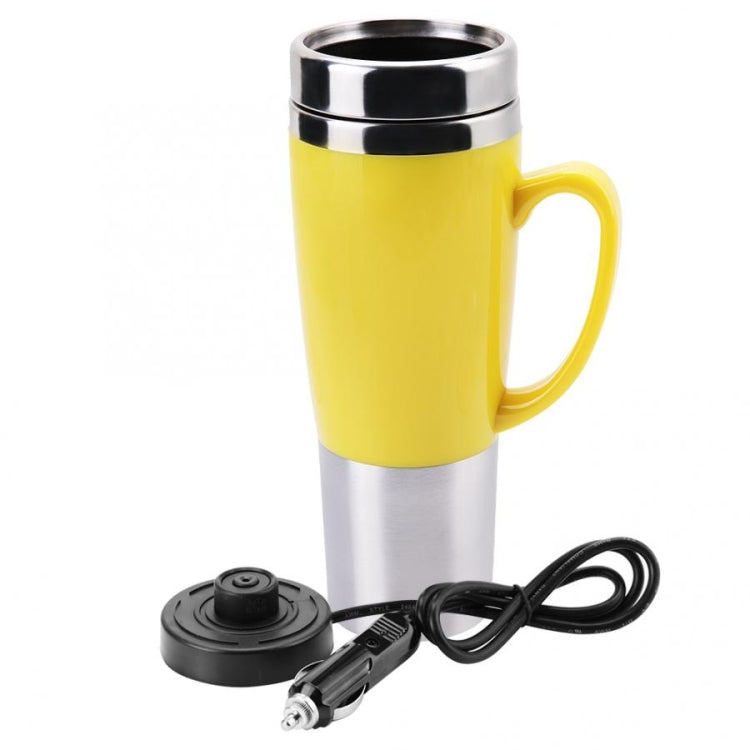 Electric Water Insulated Car Mug Travel Heating Cup Kettle, Capacity: 450ML, Voltage:12V