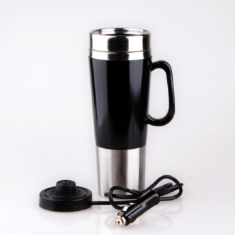 Electric Water Insulated Car Mug Travel Heating Cup Kettle, Capacity: 450ML, Voltage:24V