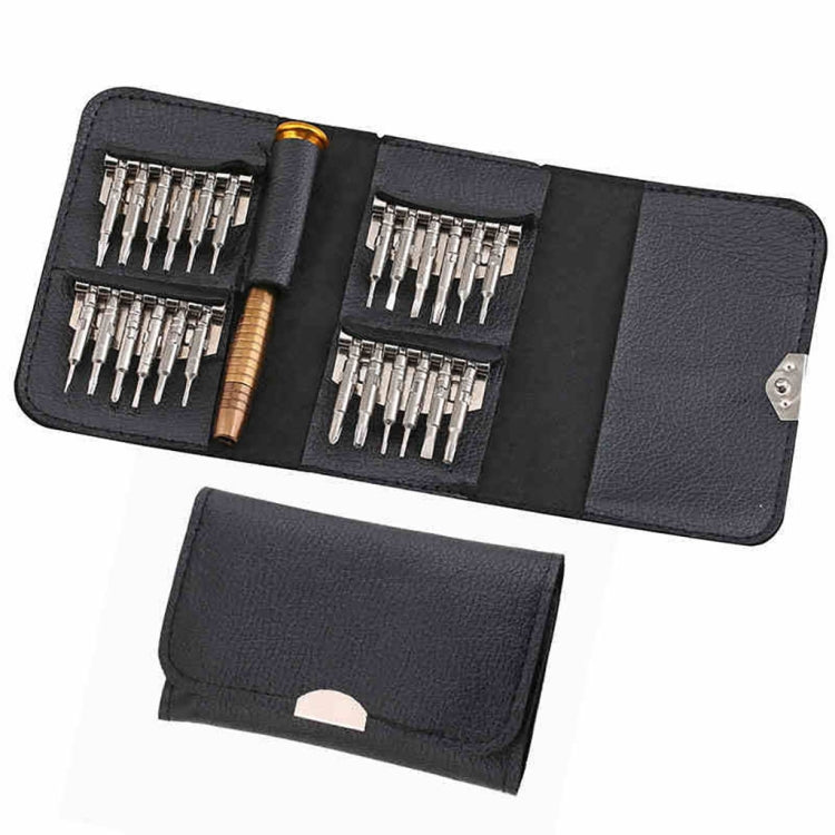 25 PCS/Set Mini Precision Electronic Repair Tool Screwdriver Set(Black)