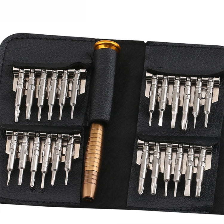 25 PCS/Set Mini Precision Electronic Repair Tool Screwdriver Set(Black)