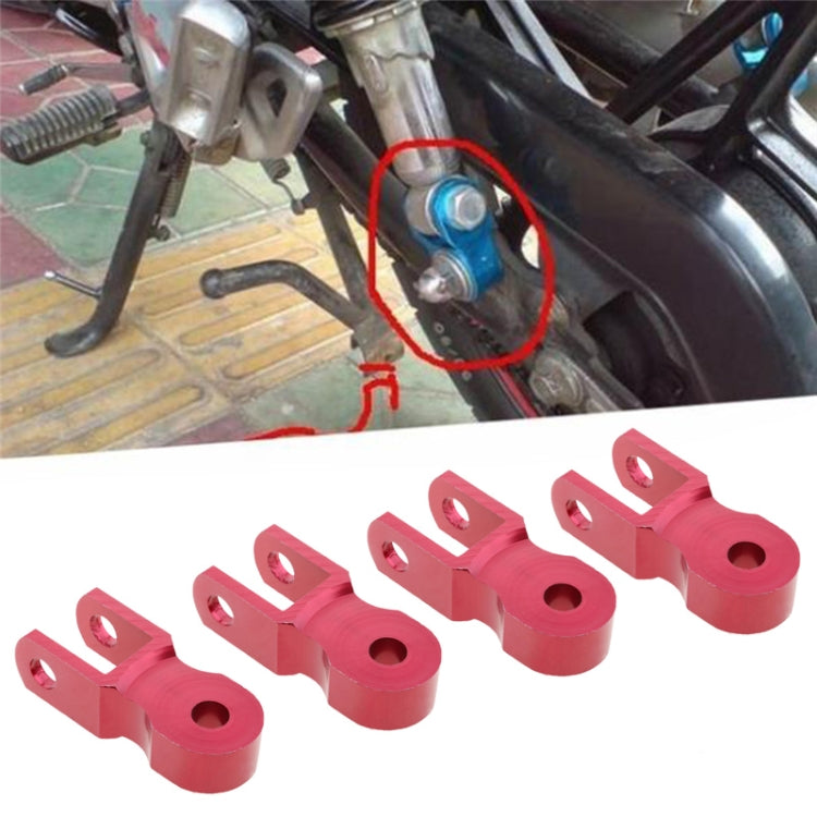 2 Pairs Shock Absorber Extender Height Extension for Motorcycle Scooter, Size: Large