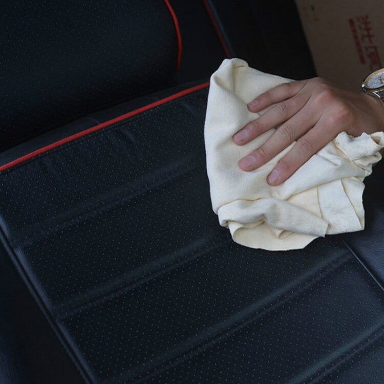 Car Cleaning Special Sheepskin Cloth Absorbent and Quick-drying Suede Wipes, Size:49x77cm(White)