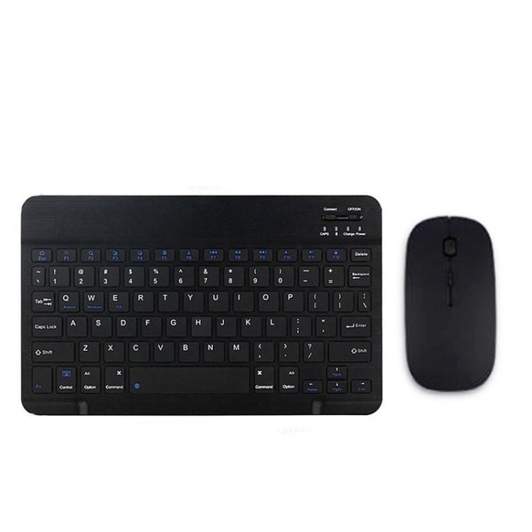 YS-001 9.7-10.1 Inch Tablets Phones Universal Mini Wireless Bluetooth Keyboard, Style:with Bluetooth Mouse