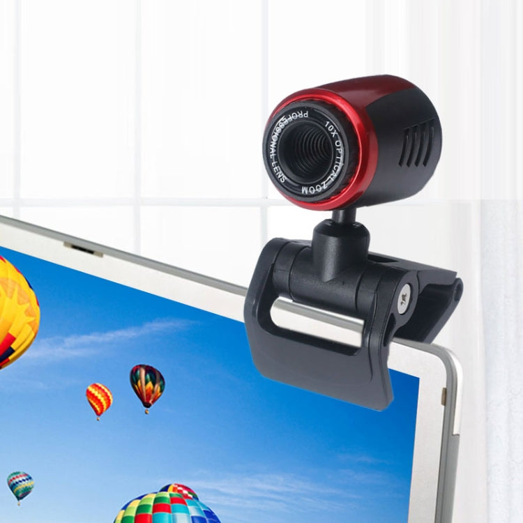 USB Drive-free Desktop Notebook HD Computer Camera with Microphone Video