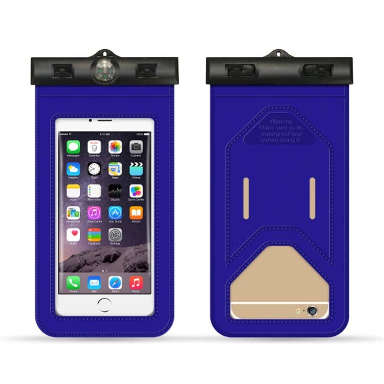 5 PCS Suitable For Mobile Phones Under 6 Inches Mobile Phone Waterproof Bag With Armband And Compass
