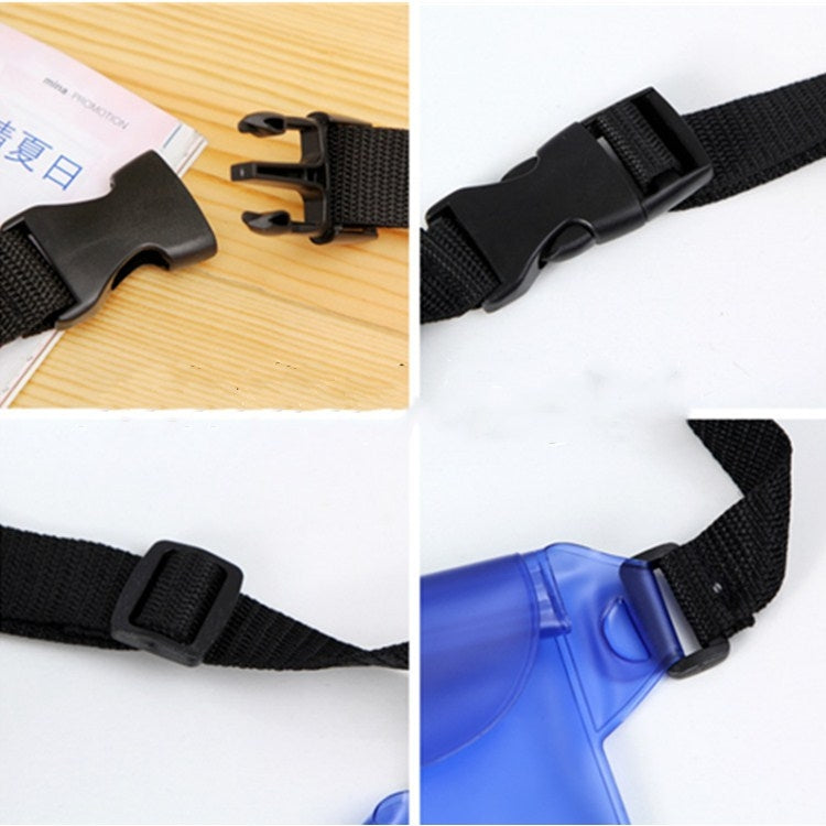 5 PCS Three-layer Sealed PVC Waterproof Waist Bag Drifting Waterproof Bag