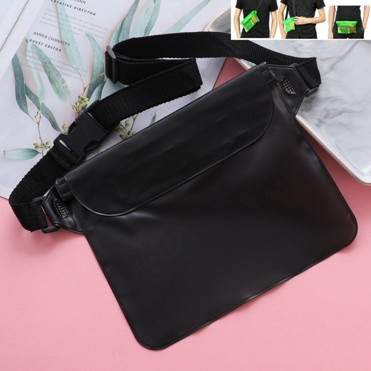 5 PCS Three-layer Sealed PVC Waterproof Waist Bag Drifting Waterproof Bag