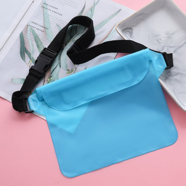 5 PCS Three-layer Sealed PVC Waterproof Waist Bag Drifting Waterproof Bag