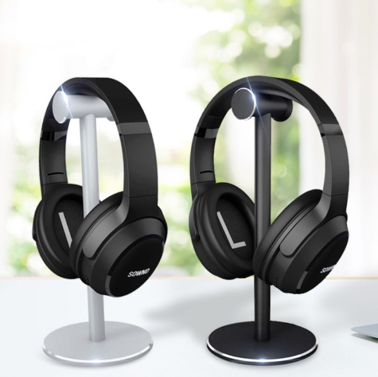 Head-mounted Metal Earphone Holder Internet Cafe Desktop Display Stand