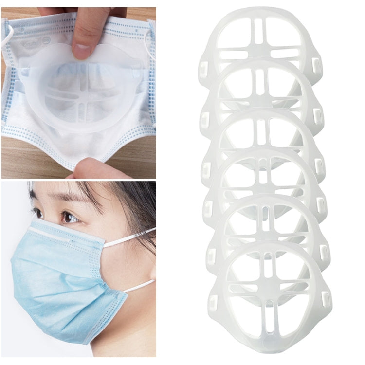 25 PCS Lipstick Protection Breathable Mask Bracket Enhance Breathing Space Mask Nose Pad Bracket