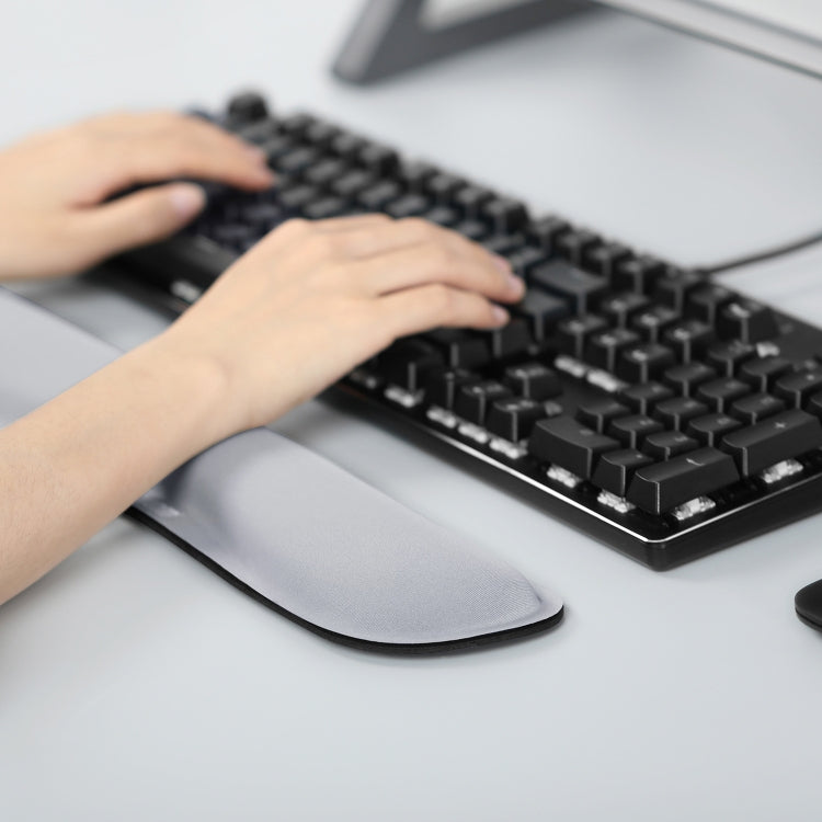 BUBM Memory Foam Keyboard & Mouse Wrist Pad, Size:46.3cm