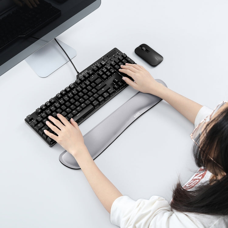 BUBM Memory Foam Keyboard & Mouse Wrist Pad, Size:46.3cm