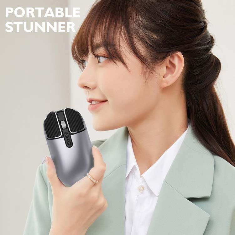 M203 2.4Ghz 5 Buttons 1600DPI Wireless Optical Mouse Computer Notebook Office Home Silent Mouse, Style:2.4G+Bluetooth