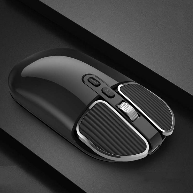 M203 2.4Ghz 5 Buttons 1600DPI Wireless Optical Mouse Computer Notebook Office Home Silent Mouse, Style:2.4G+Bluetooth