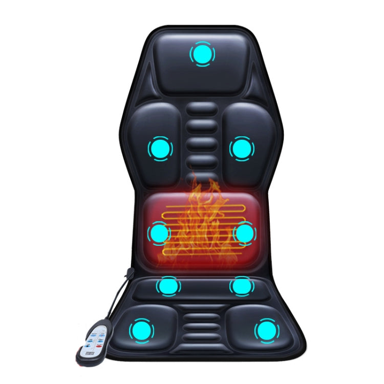YJ-308 Car Massager Cervical Spine Neck Waist Car Home Heating Whole Body Multifunctional Massage Mat, Specification: Deluxe Edition (24V for Trucks)