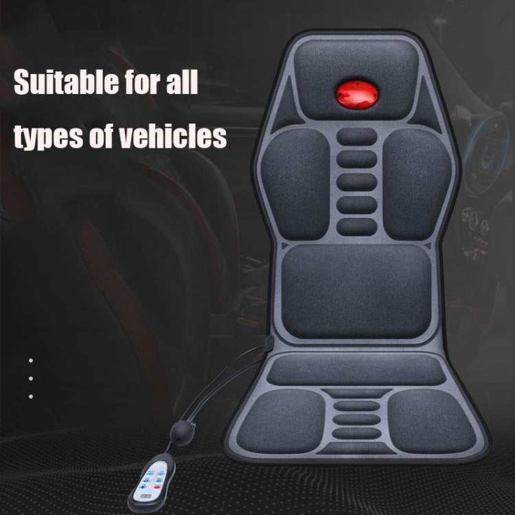 YJ-308 Car Massager Cervical Spine Neck Waist Car Home Heating Whole Body Multifunctional Massage Mat, Specification: Deluxe Edition (24V for Trucks)