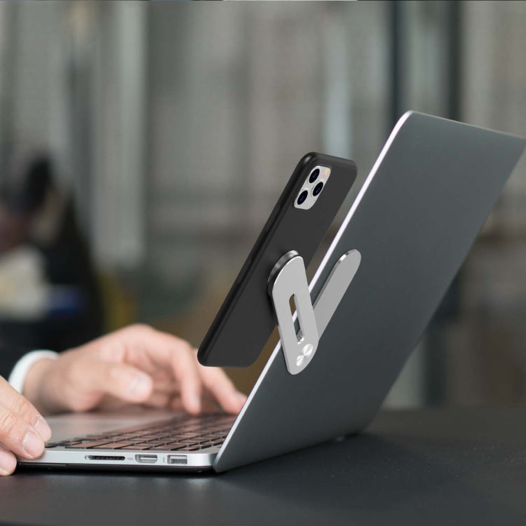 Metal Notebook Mobile Phone Expansion Bracket Tablet Computer Mobile Phone Two-in-one Expansion Magnetic Bracket
