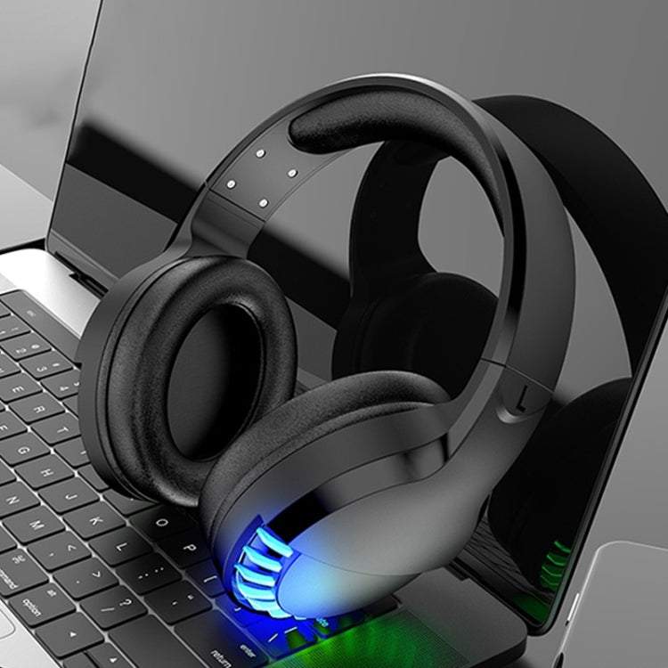 SH33 Bluetooth Wired Dual-mode RGB Headset Mobile Phone Heavy Bass Noise Reduction Gaming Headset