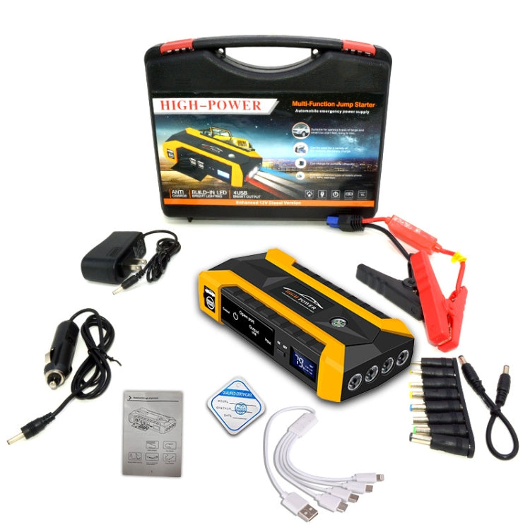 Car Emergency Starting Power 12V Car Multi-Function Mobile Car Battery, CN Plug, Battery capacity: 89800mAh